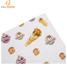 Custom Food Packaging Burger Paper